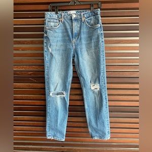 Zara mom style jeans